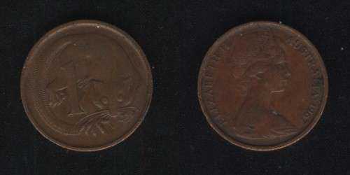 1 цент 1967 Австралия