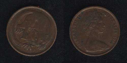 1 цент 1966 Австралия