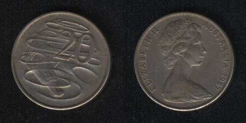 20 центов 1967 Австралия