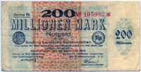 Ландкрейс 200 млн марок 1923 (082) Германия 