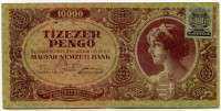10000 пенге 1945 (061) Венгрия 