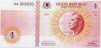 Лунная республика 1 доллар 2009 Гагарин (б)