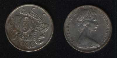 10 центов 1967 Австралия
