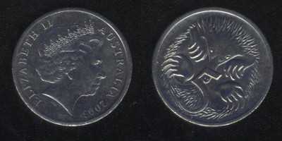5 центов 2003 Австралия