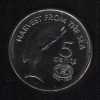 5 центов 1995 Фиджи