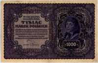 1000 марок 1920 (316) Польша 