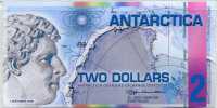 2 доллара 2008 (964) Антарктика 