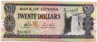 20 долларов Гайана 