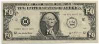 США 50 долларов Казино (копия) (б)