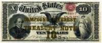 США 10 долларов 1864 (84617) копия (б)