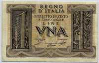 1 лира (910) Италия 
