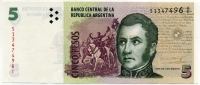 5 песо Аргентина 