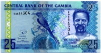 25 даласи Гамбия 
