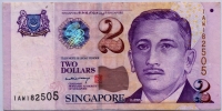 2 доллара (505) Сингапур 