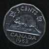 5 центов 1952 Канада
