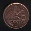 5 центов 2002 Тринидад и Тобаго