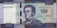 10 долларов 2016 Либерия 