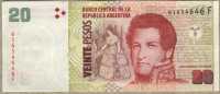 20 песо 2003 (646) Аргентина 