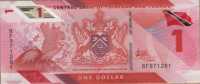 1 доллар 2020 (полимер) Тринидад и Тобаго 