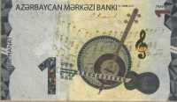 1 манат 2020 (027) Азербайджан 