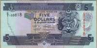 5 долларов 2008 Соломоновы острова 