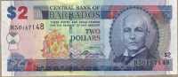 2 доллара 2007 Барбадос 