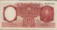 10 песо 1954 (148) Аргентина 