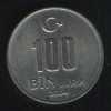 100000 лир 2004 Турция