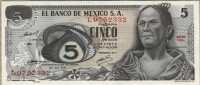 5 песо 1971 Мексика 