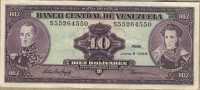 10 боливар 1995 (550) Венесуэла 